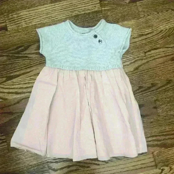 Tea Collection Green & Pink Dress 12-18m - Picture 2 of 6